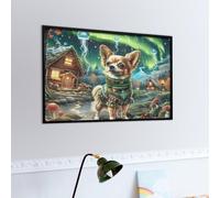 Chat tigré Mignon Puzzle 1000 Piezas Colorido Cartón Faune Sauvage Rompecabezas Familiar para Toda La Familia Juguete Educativo 3D Maquetas Construir 1000 PCS