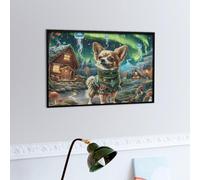 Chat tigré Mignon Puzzle 300 Piezas Obra De Arte Premium Faune Sauvage Rompecabezas Familiar para Adultos Aliviar Estrés Decoración Hogar Moderno 300 PCS