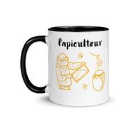 Chatcripant Abeja Passion Ocio Apicultor Regalo Apicultura Abejas Taza Colmena Miel Jardín Fiesta Cumpleaños Naturaleza Papi Abuela (Papicultor)