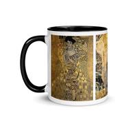 Chatcripant Taza artística 325 ml - Taza inspirada en obras famosas y pinturas clásicas - Idea de regalo para amantes del arte - Varios diseños (Klimt - El beso)