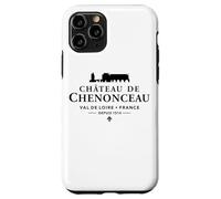 Château de Chenonceau Val de Loire, Francia 1514 Negro Imprimir Carcasa para iPhone 11 Pro