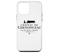 Château de Chenonceau Val de Loire, Francia 1514 Negro Imprimir Carcasa para iPhone 12 mini