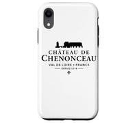 Château de Chenonceau Val de Loire, Francia 1514 Negro Imprimir Carcasa para iPhone XR