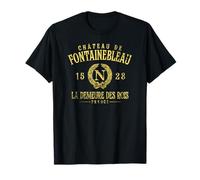 Château de Fontainebleau Francia La Demeure Des Rois Envejecido Camiseta