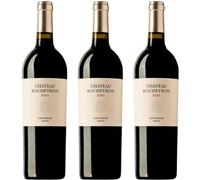 Château Rocheyron vino tinto francés elegante y equilibrado, crianza con Merlot y Cabernet Franc, perfecto para carnes, guisos y quesos curados.| 3 botellas