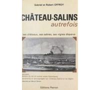 Château-salins Autrefois : Ses Châteaux Ses Salines Ses Vignes Disparu