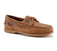 Chatham Marine - Náuticos de cuero para mujer, Marrón (Walnut), 37