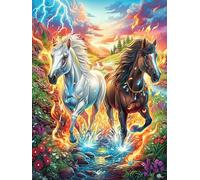 Chaton Avec UNE couronne de Fleurs Rompecabezas 300 Piezas Cartón Grueso para Coleccionistas Mitos Animal Planta Noches De Cita Mejora Concentración Ocio En Casa Regalo Reyes Magos 300 PCS