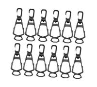 Chatonshen 12 Clips para Guantes de Exterior, Accesorios para Cinturón, Potente Protección Antipérdida.