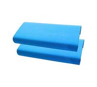 Chatonshen 2 Piezas Asiento de Remo Cojín Antideslizante Impermeable Shockproof Ligero EVA para Dragon Boat Adecuado para Entrenamiento de Kayak Carreras Acuátic, Azul
