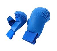 Chatonshen 2 Piezas Guantes de Boxeo Entrenamiento Guantes para Levantamiento Guantes de Gimnasio de Entrenamiento Material Resistente a Desgaste Relleno, Azul l