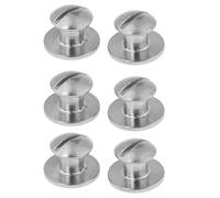 Chatonshen 3X Paquete de 2 Placas Traseras para Buceo, Libro de Tornillos, Pernos de Montaje de Placa Trasera, Soporte de, BCD