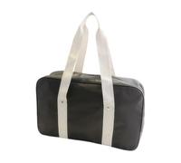 Chatonshen Bolso de Hombro, Bolso de Mano O Bolso Tote de Tela Oxford para Mujer con Cremallera, Bolso Moderno con Compartimentos para Uso Diario, Estudio, Viaje, Negro