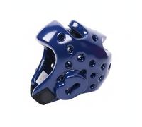 Chatonshen Casco Protector de Boxeo para Entrenamiento con Espuma de Poliuretano Correa Ajustable y Estructura Firme Adecuado para Adultos y Niños en Clases de, Azul, S