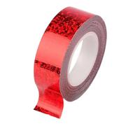 Chatonshen Cinta Decorativa para Aros de Gimnasia Rítmica, Fácil de Aplicar, Multiusos, Gruesa, para Decorar Equipos de Gimnasia, Rojo