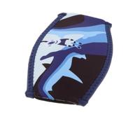 Chatonshen Correa de Neopreno para Máscara, Funda para Correa de Máscara de Gafas de Buceo, Correa de Repuesto para Máscara, Cuidado Cómodo del Cabello para, Azul Oscuro