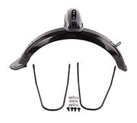 Chatonshen Cubierta Trasera para Rueda de Bicicleta Plegable de 12 Y 14 Pulgadas - Totalmente Cubierta para Barro con Soporte de Montaje Y Tornillos.