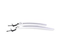 Chatonshen Juego de Guardabarros Delantero Y Trasero para Bicicleta de Montaña, Blanco