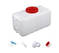 Chatonshen Juego de Recipientes para Almacenar Agua, Tanque Dispensador de Agua con Tapa de Rosca, Garrafa para Camping, Portátil para Picnic, Senderismo, Viajes, 50l