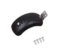 Chatonshen Pastillas de Freno Traseras para Scooter con Fácil Reemplazo, Negro 5.4 cm