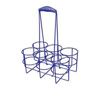 Chatonshen Portabotellas Deportivo con Capacidad para hasta, Botellero para Cerveza, Ideal para Fiestas Y Actividades Al Aire Libre, Azul 33x27x18cm