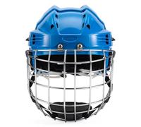 Chatonshen Protección Deportiva de Cabeza Casco para Deportes Jaula Protectora Espuma EVA y Correa Ajustable Adecuado para, Azul, Pequeño Circunferencia De La Cabeza 52 58