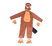 Chatonshen River Otter Disfraz Mono Divertido Accesorio para Fiesta Material Spandex Adecuado para Adultos Celebraciones Escolares Reuniones, XL
