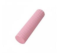 Chatonshen Rodillo Eva Espuma Pilates Estiramiento Automasaje Recuperación Muscular Entrenamiento Superficie Texturizada Adecuado para Deportistas Principiantes Ejercicio Diario, Rosa, 45 10cm