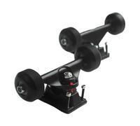 Chatonshen Rueda de Monopatín, Silenciosa, Rodamiento de Bolas, Ejes de Monopatín, Aleación de Aluminio, Accesorios, Estabilidad para Patinadores de, Negro