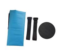 Chatonshen Zapato para Bañar Los Cascos con Acolchado Protector Y Correa Ajustable, Bolsa para Bañar Los Cascos de Los Caballos, Bolsa para El Cuidado de Los CAS, Azul