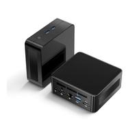 chatreey Mini PC AMD Ryzen 5 3550H (4C/8T 3,7 GHz Max) 16 GB DDR4 RAM 512 GB SSD, 3 x 4K Display Mini Ordenador con Tipo C/USB 3.0/Wi-Fi5/BT 4.2/RJ45 LAN para el hogar/oficina empresarial