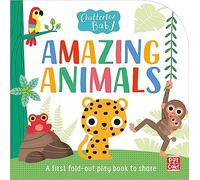 Chatterbox Baby: Amazing Animals: Fold-out tummy time book
