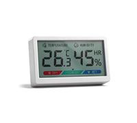 Chatthen Termometro Digital Casa, Higrometro Digital de Interior para Controlar la Temperatura y medir la Humedad, Medidor de Humedad Digital de Temperatura para Invernadero, Bebé, Bodega, Reptil 1Pcs