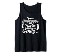 Chaturanga The Push UP That Judges ME Gently Camiseta sin Mangas