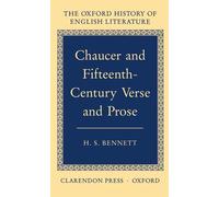 Chaucer and Fifteenth-Century Verse and Prose: II (Oxford History of English Literature)