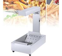 Chauffe-plats de comptoir - Lampe chauffante réglable pour maintenir au chaud pizzas, frites et poulet frit, contrôle de la température de 30 à 85 °C, idéal pour les restaurants et les particuliers.
