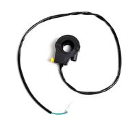 CHAURDH Interruptor de luz Auxiliar Diámetro 10mm Botón De Arranque Eléctrico para Motocicleta/Interruptor De Arranque para ATV UTV Motocross Luz Kart para Scooter Repuestos para Motocicleta