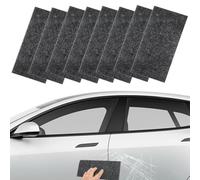 ChAusa 8 Paños Paño Nano Sparkle, Reutilizable Reparador Arañazos Coche, Nanosparkle Paño Quita Ralladuras, para Reparar Rayones Menores en Automóviles y Limpieza de Automóviles