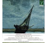 Chausson – Concierto en Re Op. 21 para piano, violín y cuarteto de cuerdas – Da Vinci