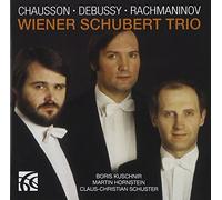 Chausson, Debussy, Rachmaninov : Trios. Wiener Schubert Trio.