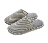 Chausson Femme - Chausson Microsoft, Zapatillas con suela flexible, zapatillas para hombre, mujer, zapatillas de otoño, talla grande, zapatillas de peluche, zapatillas de rayas, zapatillas, azul