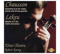 CHAUSSON LEKEU Sonata G Major / Concerto D Major (CD) (Importación USA)