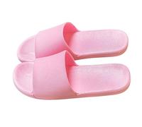 Chausson Maison Homme Ligero - Pantoufle Cómodo Homme Ete Chaussures Interieur Chaussons Bout Open Slippers Transpirable Chaussure Casual Pantoufles de ducha Antideslizante Slipper, rosa, 42 EU