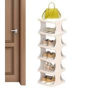 Chaussure Holder - Soporte de estante para el organizador de almacenamiento | cartel gana espacio para pasillo, sala de estar, entrada, apartamento, oficina, vestidor y espacio de accesorios compacto