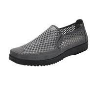 Chaussure Homme D'Ete Ultra Transpirable - Basket Homme sans lacets Cómodo Sneakers à Enfiler Chaussures Casual Basquetas De Marche Baskets Antideslizante Basquette Pied Large Sneaker, gris, 39 EU