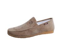 Chaussures Bateau Homme Toile, Chaussures Homme sans lacets Casuale, Chaussures Orthopédiques Hommes à Poner, Plantillas Flexible Antideslizante, Ligero Y Lifestyle De Caminar, Trabajo, caqui, 42 EU