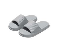 Chaussures De Maison Femme - Chaussons Femme Suela Antideslizante Ete Claquetas Confort Pantoufle de Ducha Chaussures Casual Chausson Chic Slippers Interieur Pantoufles Ouvert Slipper, gris, 42 EU