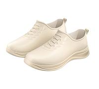 Chaussures de pluie basses pour femmes, à enfiler, antidérapantes, confortables, pour l'extérieur et l'intérieur, idéales pour la randonnée, le camping et les activités Botas De Hombre (White, 36)