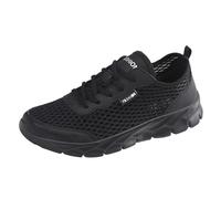 Chaussures De Running Homme Chaussures De Sport Homme Basket Hommes Chaussure Running Hommes Fitness Gym Jogging Athlétique Chaussure Running Baskets Gymnastique Cómodo Sneakers, Le Noir 3, 45 EU