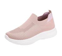 Chaussures Femme ete Chic Sneakers Chaussures Orthopédiques Suela Flexible Legere sans Cordones Tennis Confort Outdoor de Jogging Sport Fitness Gym Athlétique Transpirable Air Course Verano Sneakers